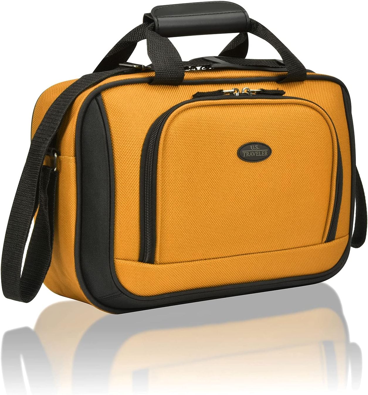 Carry-On Suitcase, Orange, Set - Image 4
